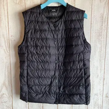 유니클로 2way 울트라 라이트 다운 베스트 L