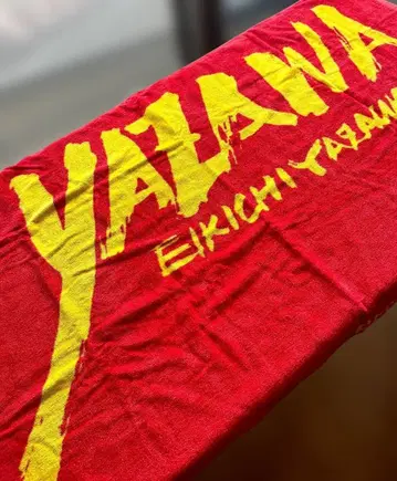 야자와 에이요시 SBT 필기 로고 레드 x 옐로우 컬러