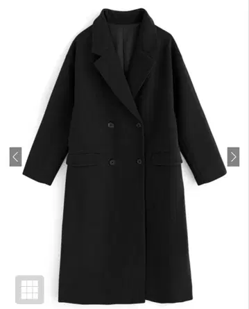 GRL 페이크 울 더블 버튼 체스터 코트 [ k9298d ]