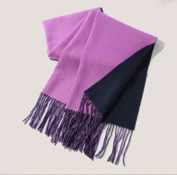 새상품 ASAUCE MELLER 스폰디쉬 캐시미어 리버서블 스톨