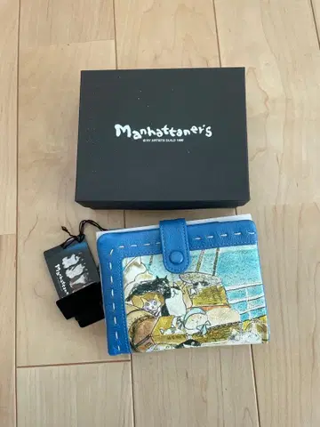 새상품 맨해트너즈 지갑