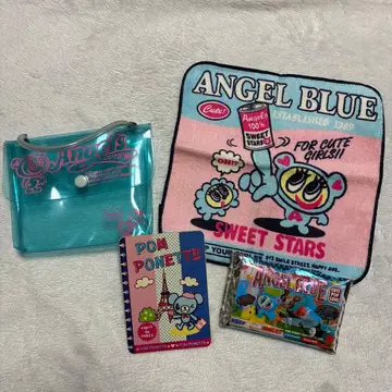 나루미야 엔젤 블루 굿즈 묶음 판매 헤이세이 레트로