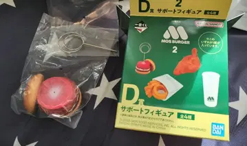 [ 미개봉 새상품 ] MOS BURGER D상 서포트 피규어 메모 스탠드