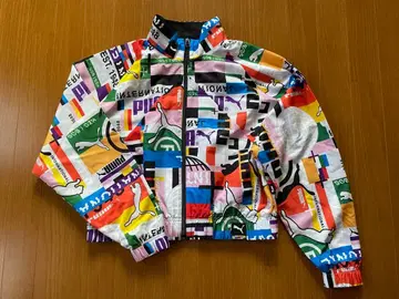 PUMA PI AOP Woven 트랙 재킷 집업 M