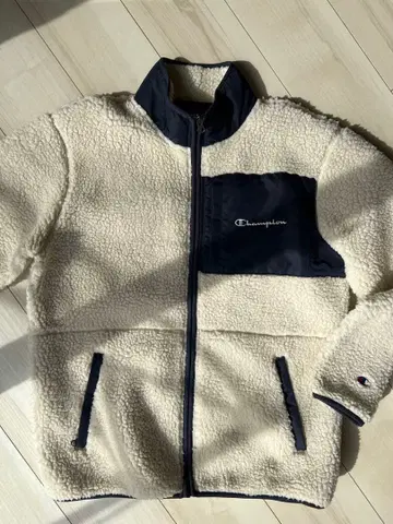 Champion 보아 블루종 자켓 LARGE 사이즈