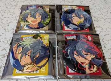 앙상블 스타즈!! Crazy:B 시이나 니키 캔뱃지 4개 세트