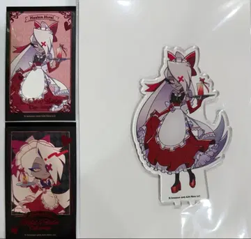 해즈빈 호텔에 오신 것을 환영합니다 바기 아크릴 스탠드 애니메이트 카페