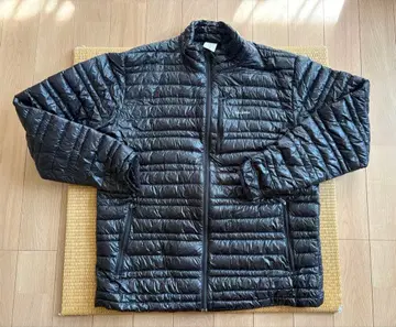 파타고니아 블랙 퀼팅 구스 다운 자켓