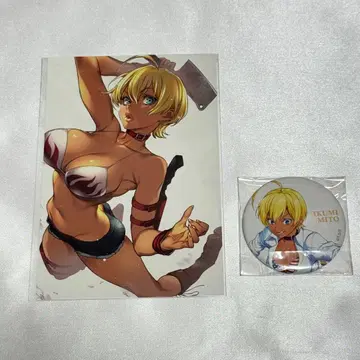 식극의 소마 미토 이쿠미 토오츠키 학원제 캔뱃지 엽서