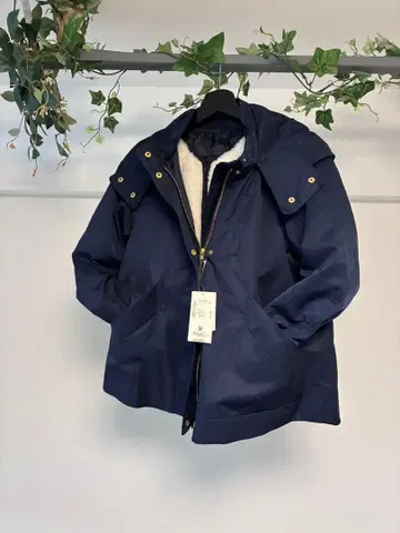 NATURAL BEAUTY BASIC 네이비 패딩 자켓 M 사이즈