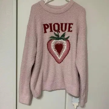 택 포함 젤라또피케 딸기 풀오버