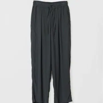 ATTACHMENT 블랙 와이드 팬츠