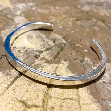 플레인 오픈 실버 925 뱅글 팔찌 실버 w171