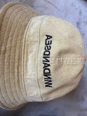 WIND AND SEA 베이지 버킷 햇 프리 사이즈