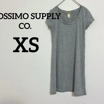 MOSSIMO SUPPLY CO. [ XS ] 그레이 반팔 원피스 스커트