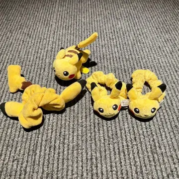 피카츄 스크런치 헤어핀 포켓몬 포켓몬 센터 세트