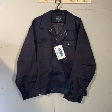 시벡 긴팔 블루종 3L 작업옷 고급 초특가 쇼와 레트로 가을/겨울