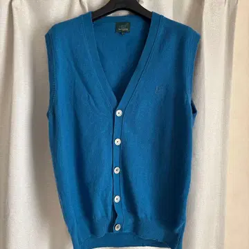 Henry Cottons 터콰이즈 블루 베스트 L