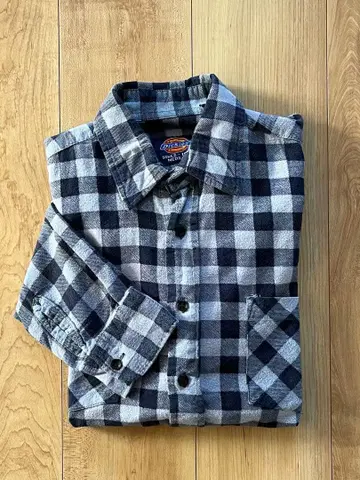 90s Dickies 프린트 플란넬 셔츠 디키즈 프린넬 플란넬 셔츠