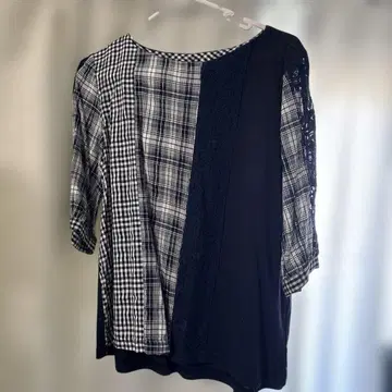 하모니카 상의 M 사이즈 미사용 새상품