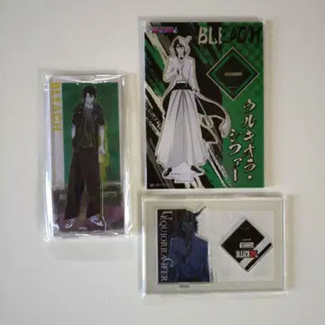 BLEACH 우르키오라 시퍼 아크릴 스탠드 3개 세트