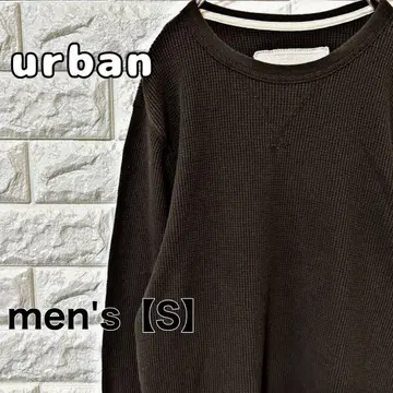 [ urban ] 긴팔T셔츠 롱T [ 남성용S ] 브라운 D89