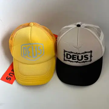 새상품 DEUS EX MACHINA 데우스 엑스 마키나 캡 2개 세트