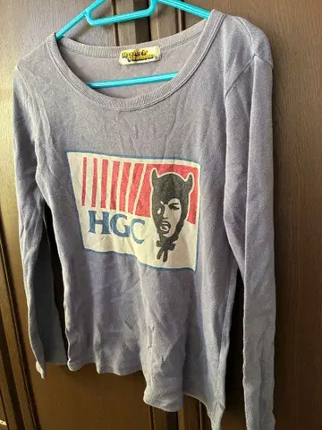 Hysteric Glamour 그레이 긴팔 T셔츠
