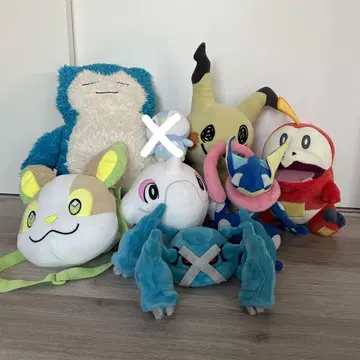 포켓몬 봉제 인형 묶음 판매 7체 세트