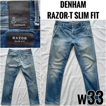 정품 DENHAM RAZOR-T SLIM FIT 덴함 슬림핏