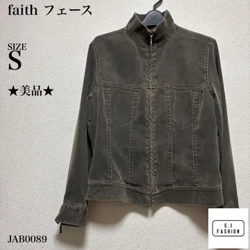 faith 페이스 몰스킨 자켓 빈티지 그레이 샨탄 S