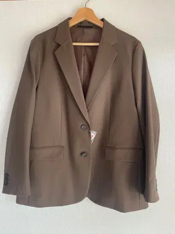 새상품 UNIQLO 브라운 자켓