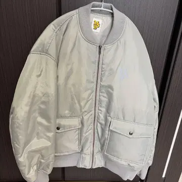 MSB 실버 나일론 자켓