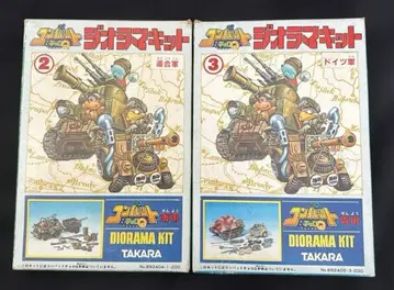 컴뱃 쵸로Q 디오라마 키트