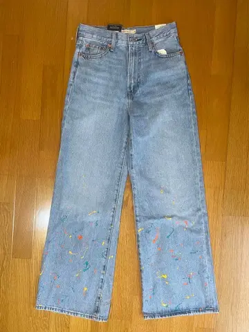 리바이스 RIBCAGE WIDE LEG w26