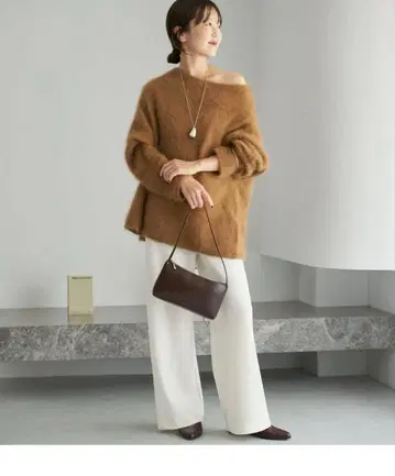 [새상품] Plage Bias Relax 팬츠 화이트 38