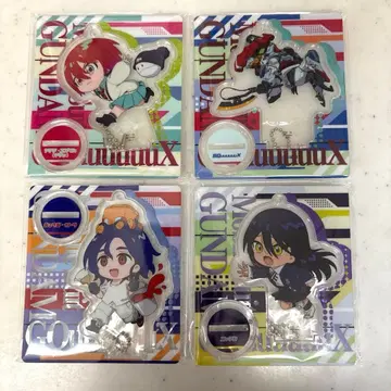 GQuuuuuuX(지크액스) 토코토코 아크릴 스탠드 4종 세트