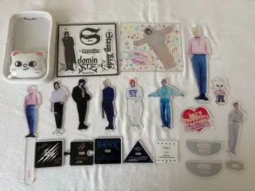 스키즈 현진 아크릴 스탠드 지니레트 아크릴 스탠드 케이스