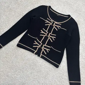 토카 TOCCA 리본 니트 가디건 사이즈 M