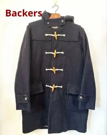 Backers 바커스 더플 코트 다크 네이비 L