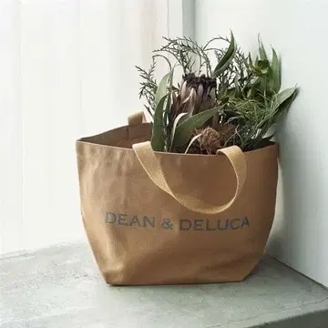 DEAN&DELUCA 자선 토트 2025 카페오레 S 사이즈