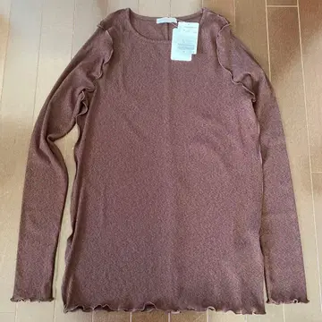 JOURNAL STANDARD JS+e 드라이 골지 풀오버 갈색