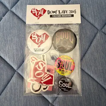 후쿠야마 마사히로 돔 투어 SOUL 배지 & 스티커 세트