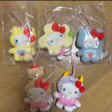 헬로키티 시크릿 마스코트 5개