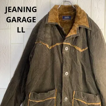 JEANING GARAGE 코듀로이 브라운 자켓 LL 사이즈
