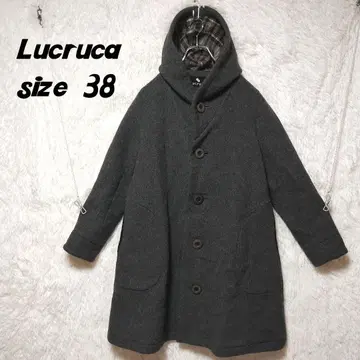 Lucruca 루루카 울 코트 하프 코트 그레이 38 M