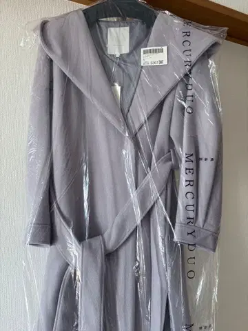 머큐리 듀오 후디드 롱 코트