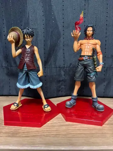 원피스 루피 에이스 피규어 세트