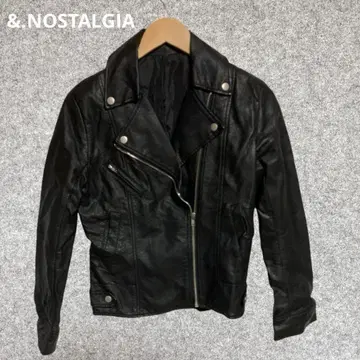 &.NOSTALGIA 라이더 자켓