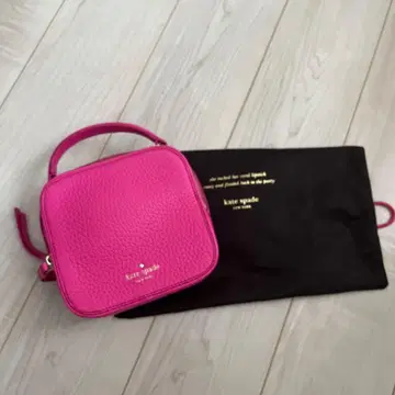 케이트 스페이드 핑크 가죽 2way 숄더백
